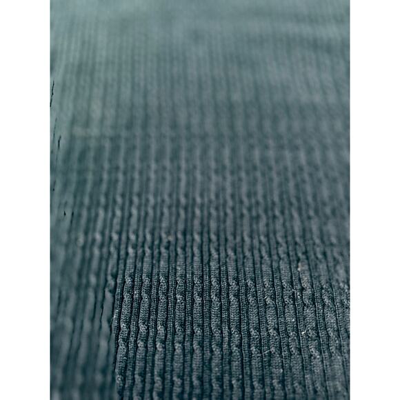 Liz Claiborne Ribbed V-Neck Sweater Navy Blue Cotton Blend Size 1X Plus - Picture 9 of 9